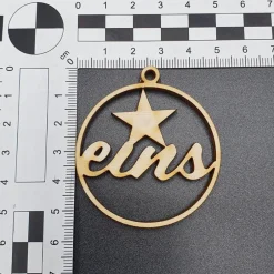 Adventskranz Zahlen|mein-textiletikett.de Zahlenanhänger für Adventskerzen, 4 teilig