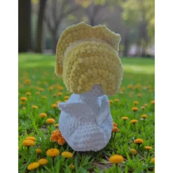 Clearance Zauberhafte Häkel-Ente „Sonnenschein“ – Handgemachtes Unikat Osterdeko