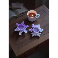 Discount Zauberhafte Schneeflocken-Teelichthalter für Ihre Winterdekoration Weihnachtsdeko