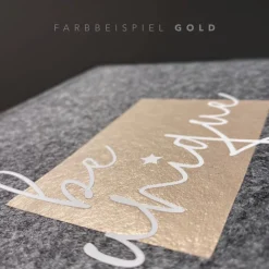 Zeugnismappe aus Filz *Herz* | personalisiert mit Namen und Farbe Kinder Einschulung
