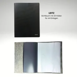 Zeugnismappe Ballerina Dokumentenmappe Filz Sichtbuch Kinder Einschulung