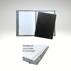 Zeugnismappe Dokumentenmappe Filz Sichtbuch Frau Kinder Einschulung