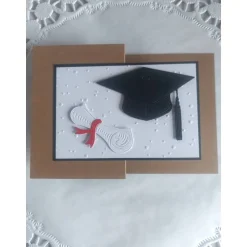 Clearance Z-Fold Karte zur Promotion, zum Bachelor, Master, Abitur, Examen Glückwunschkarten