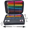 Clearance Zocker-Mieze Federmäppchen inkl. Inhalt mit Name / personalisierbar Kinder Federmäppchen
