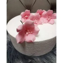 Tortendekoration|Annetts Zuckerfiguren Zuckerblumen , Fondant Blumen, Zuckerfiguren, Tortendekoration, Geburtstag