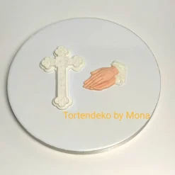 Clearance Zuckerfigur Tortenbild Tortendeko Taufdeko Tortendekoration