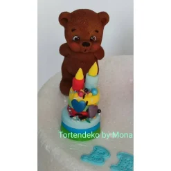 Clearance Zuckerfigur Tortenbild Tortendeko  Geburtstagsdeko Bärchen Tortendekoration