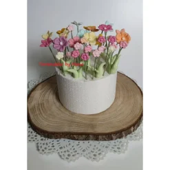 Clearance Zuckerfigur Tortenbild Tortendeko Tortendekoration Blumen Tortendekoration
